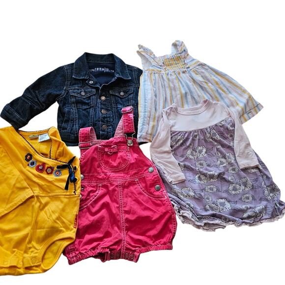 Infant 5 Piece Clothing Bundle Size 12-18 Months - Picture 1 of 12